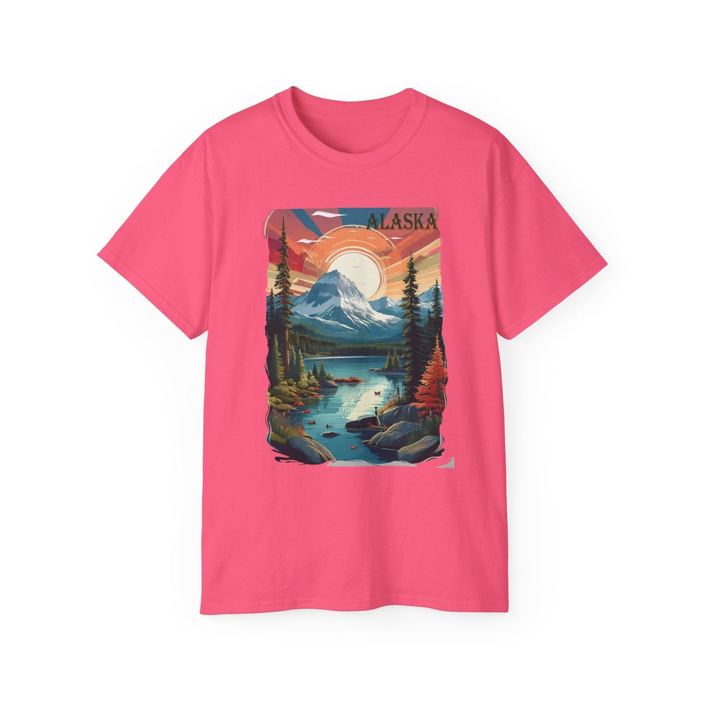 Alaska Graphic Unisex Cotton T‑Shirt 4