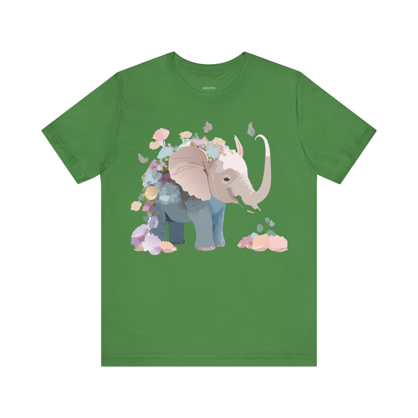 Elephant Graphic Tee Unisex Vintage Inspired Artwork Premium Adelpha Jersey Short Sleeve
