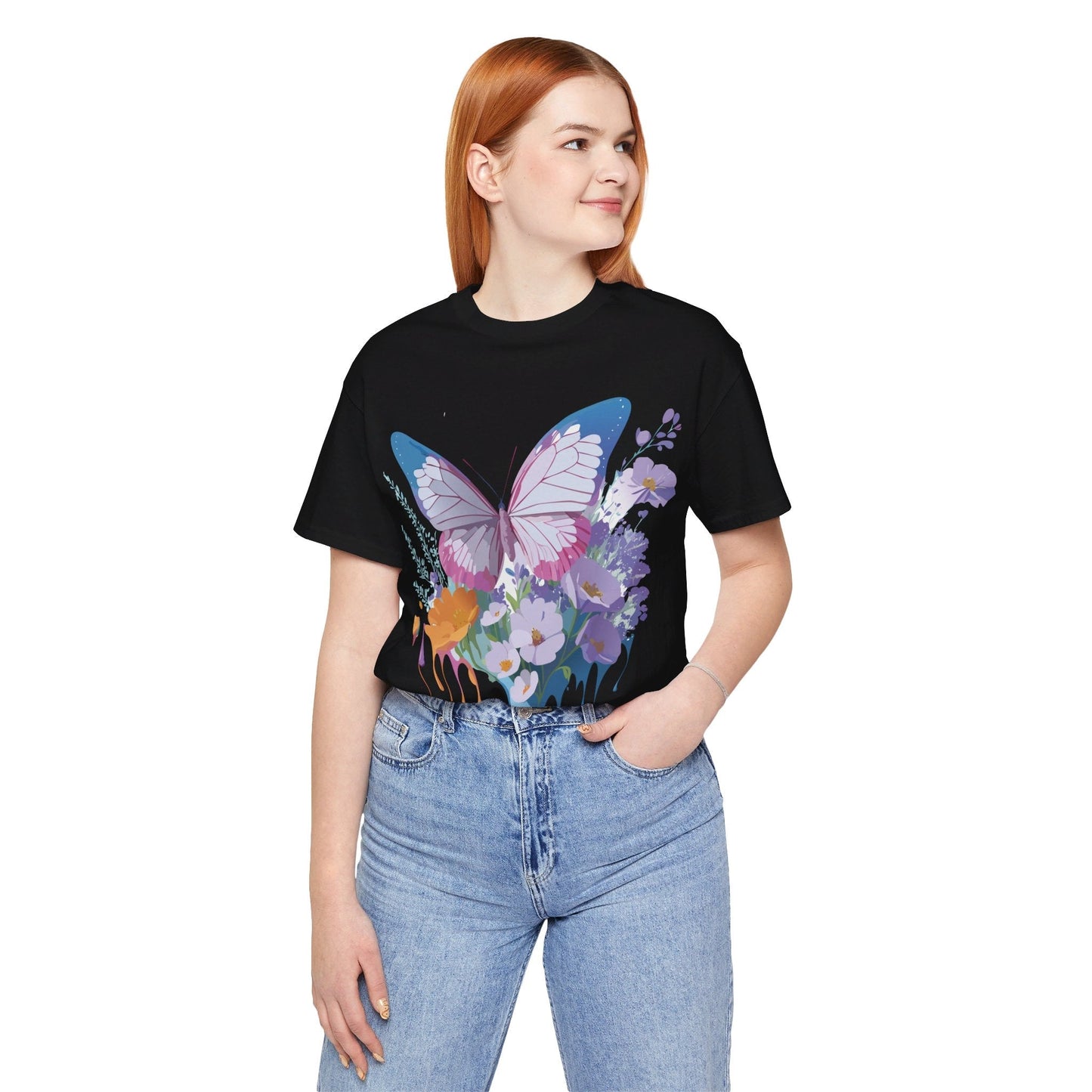 Adelpha Butterfly Graphic Tee Unisex Short Sleeve Shirt Vintage Inspired