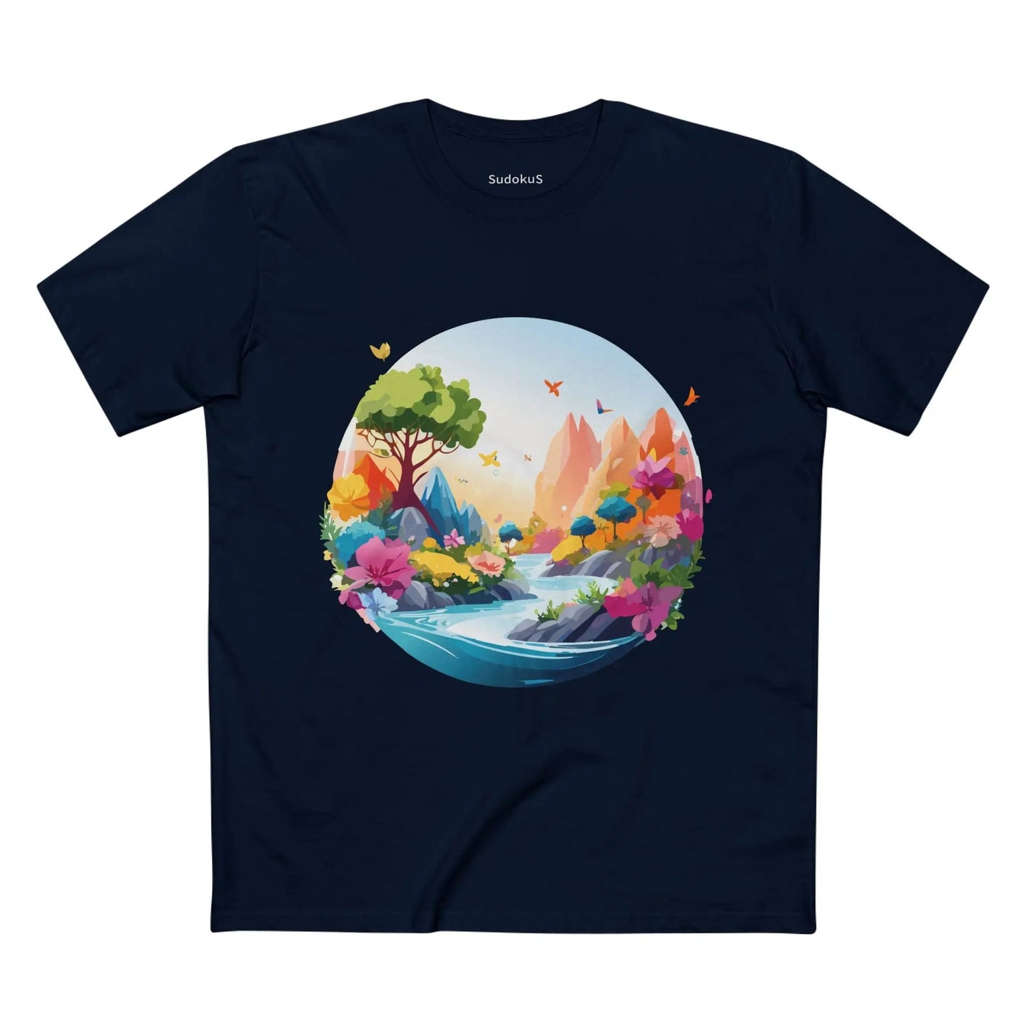 Fantasy Graphic Unisex 100 Cotton Staple Tee 7