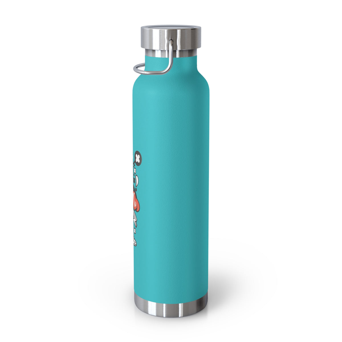 22oz Copper Insulated Water Bottle with Cartoon Design - CV32