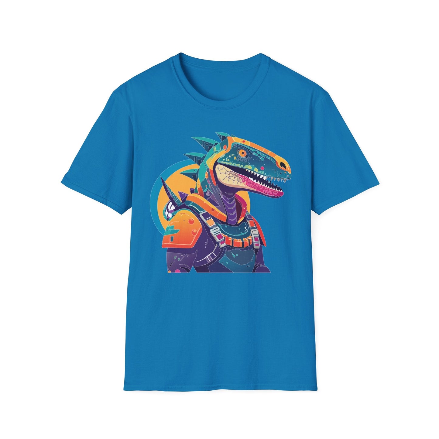 Unisex Alien Cosmos Shirt With Art Design Gildan Softstyle 64000 Short Sleeve Tee