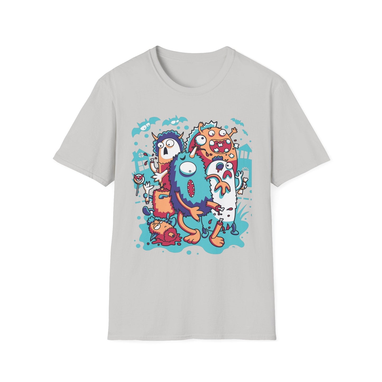 Cartoon T Shirt Animation Tee Funny Graphic Unisex Softstyle 100 Percent Ring Spun Cotton Tee