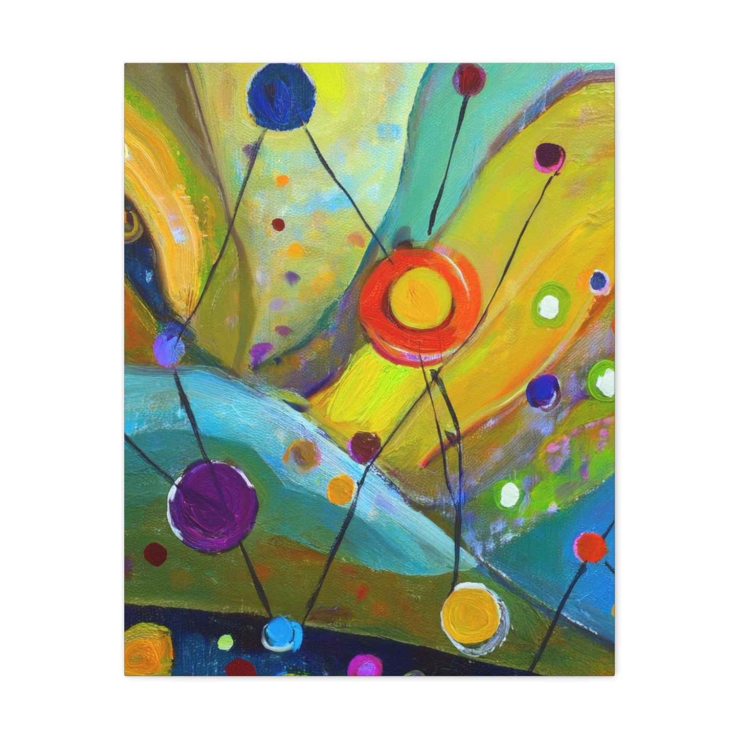 Abstract Oil Painting Print Canvas 20x24,20x30,24x30 24x32,24x36,30x40 32x48,36x48,40x60 Pine-Wood Inner Frame ABS-129