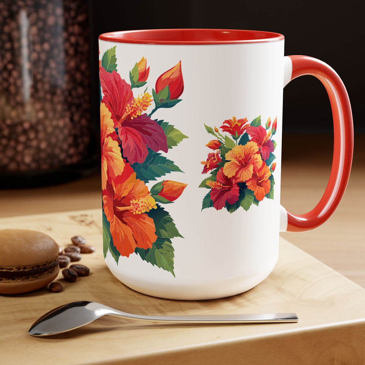 Floral Mug, Floral Cup