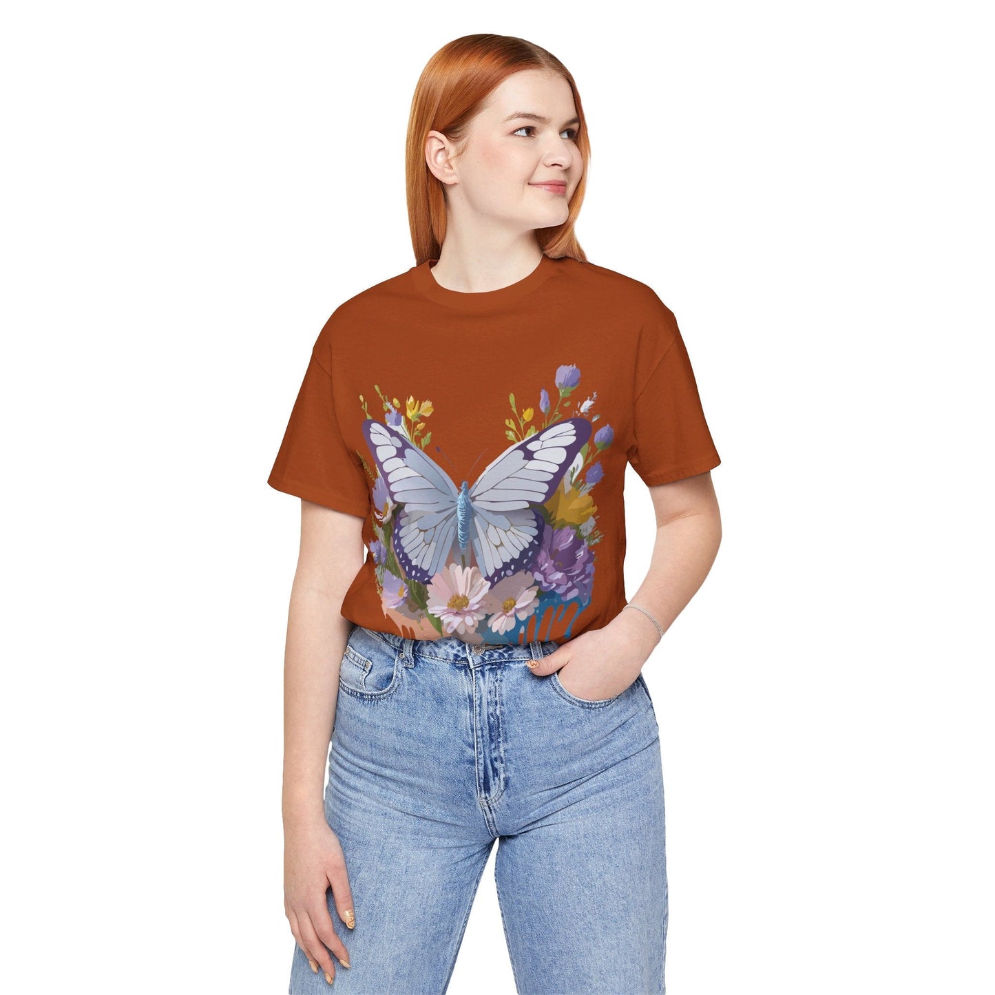 Butterfly Graphic Tee Unisex Jersey Short Sleeve From Adelpha Art Design