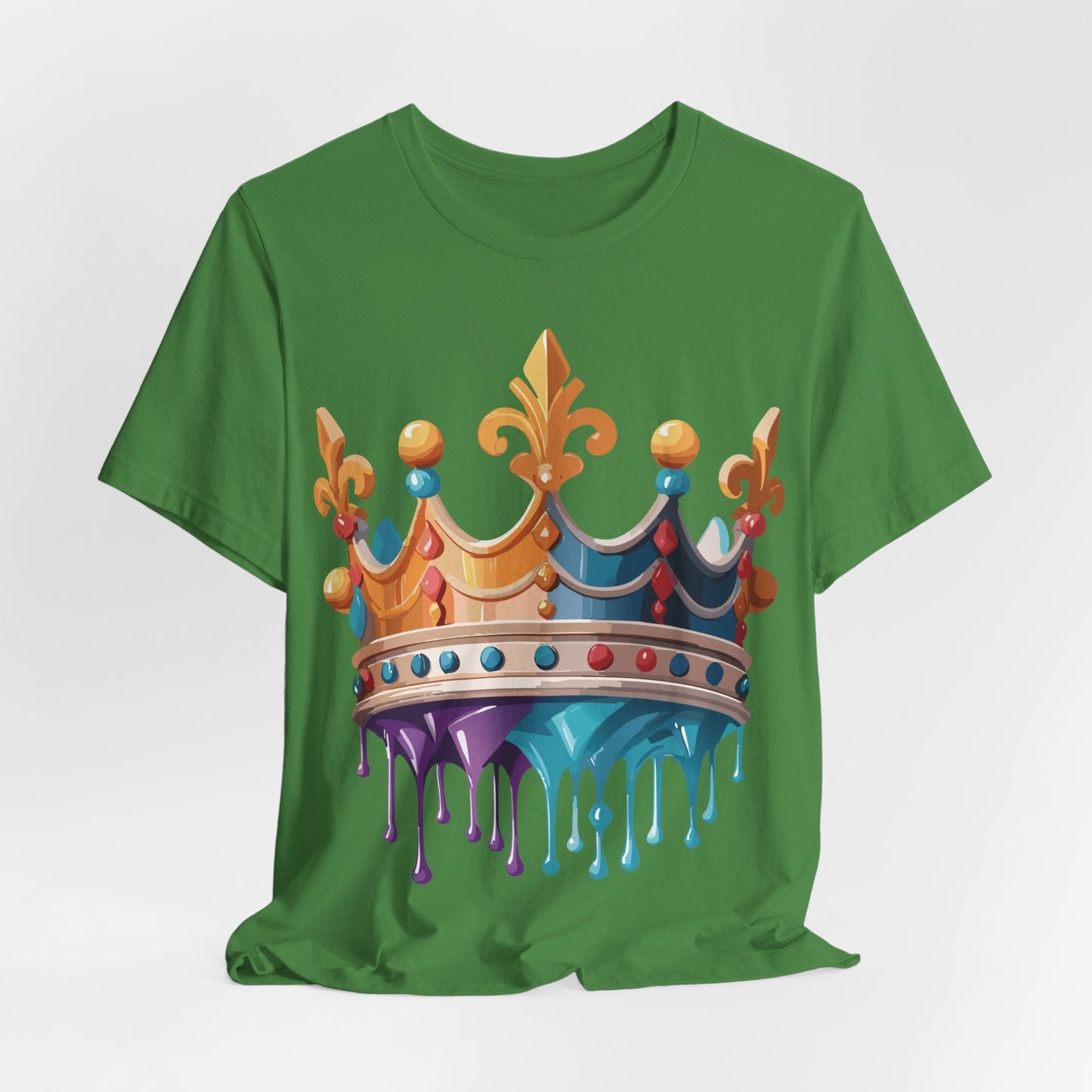 Adelpha Crown Graphic Tee Unisex Vintage Inspired Art Design Short Sleeve Shirt