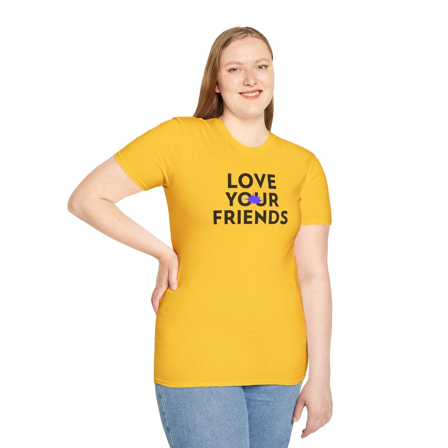 Positive Slogan T Shirts Unisex Gildan Softstyle 64000 Ring Spun Cotton Tee With Positive Quotes