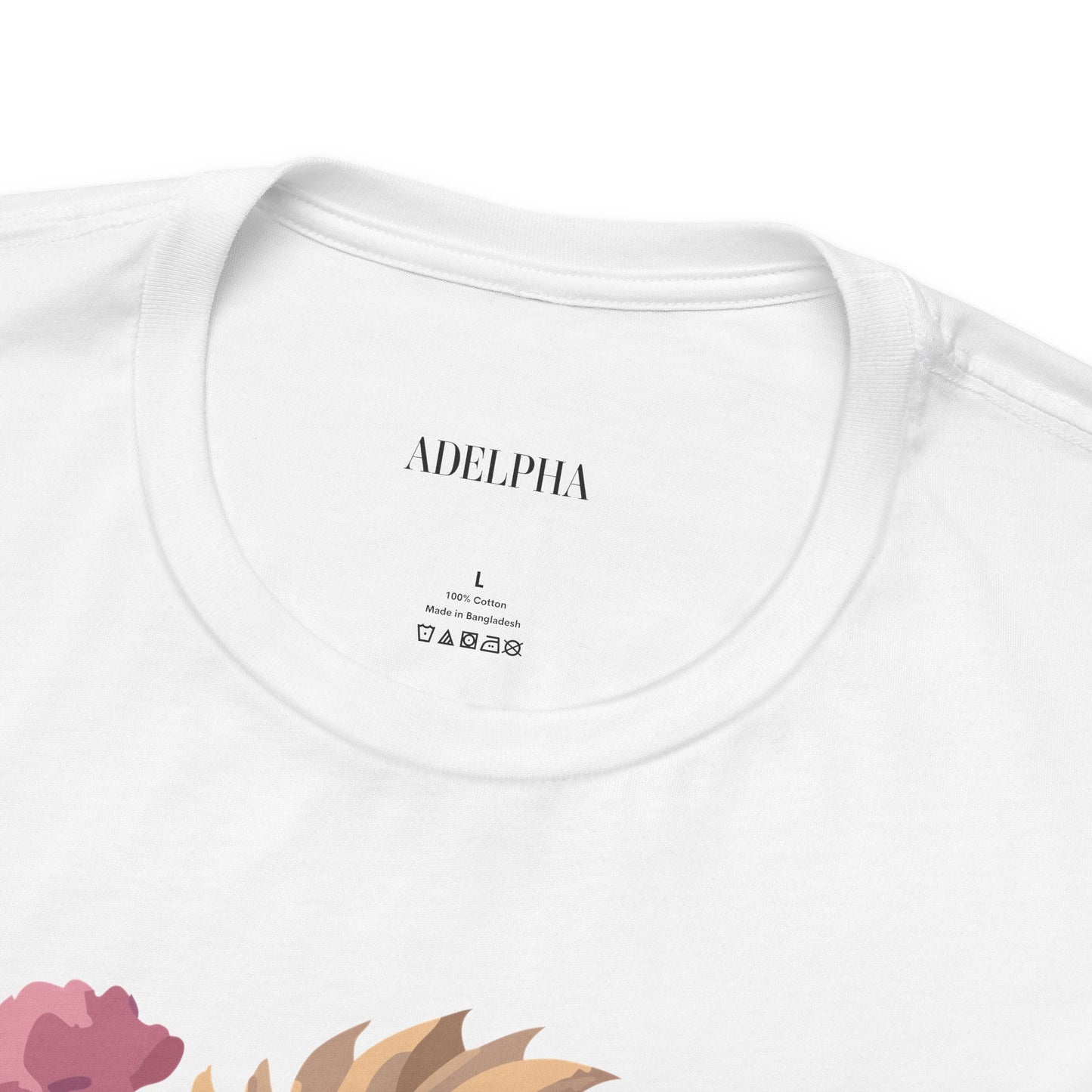 Adelpha Lion Shirt Unisex Graphic Tee Short Sleeve Vintage Style Lion Design Artwork