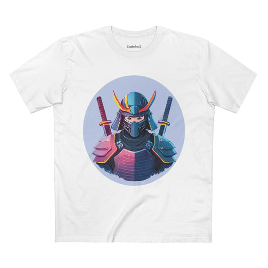 Samurai Graphic Unisex 100 Cotton Staple Tee 17