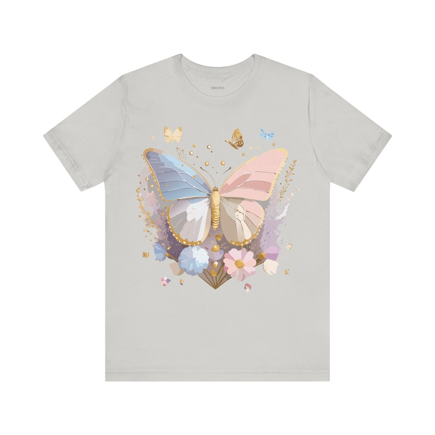 Butterfly Graphic Tee Adelpha Unisex Short Sleeve Shirt Vintage Inspired Art