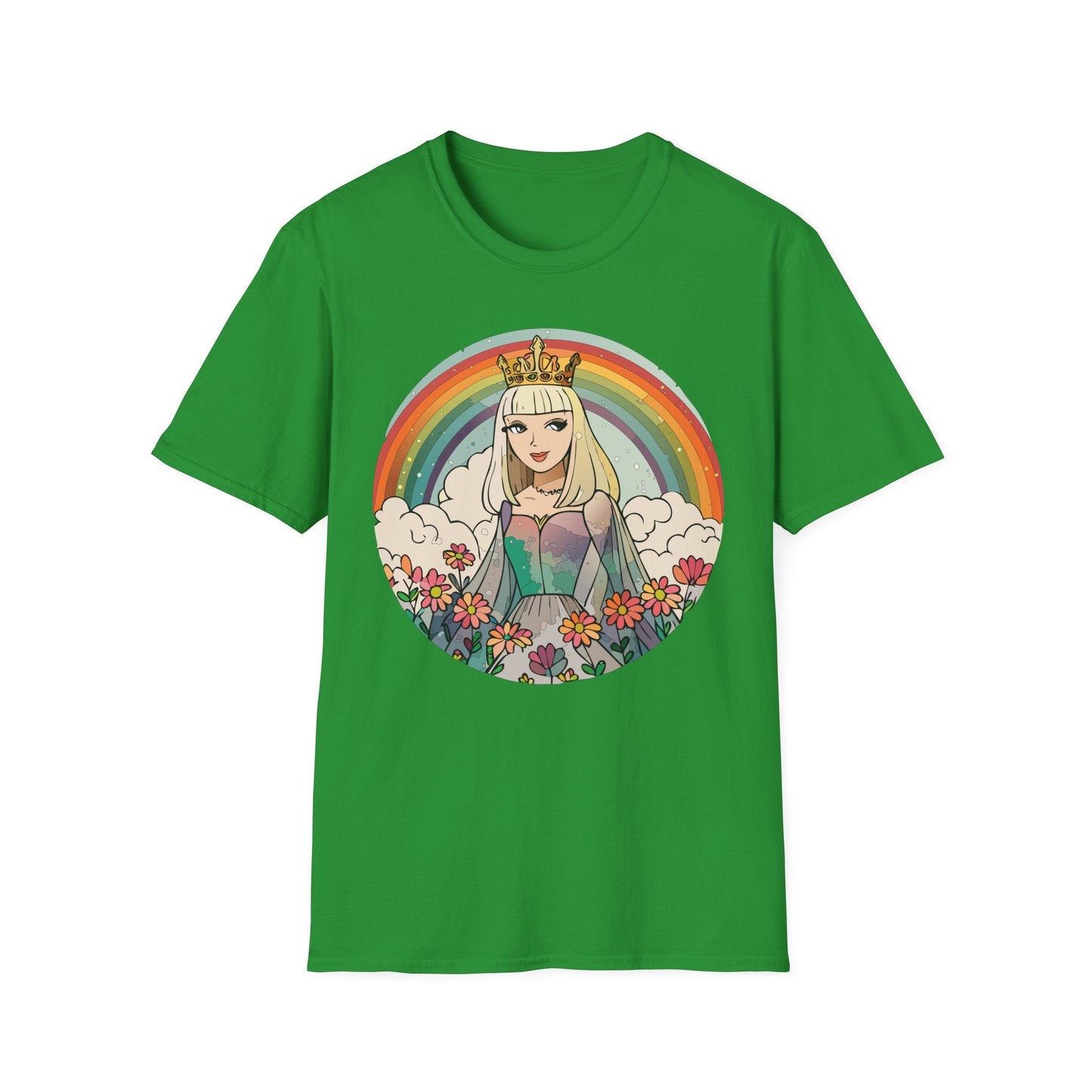 Womens Graphic T Shirt Art Design Tee Softstyle 100 Percent Ring Spun Cotton Comfort
