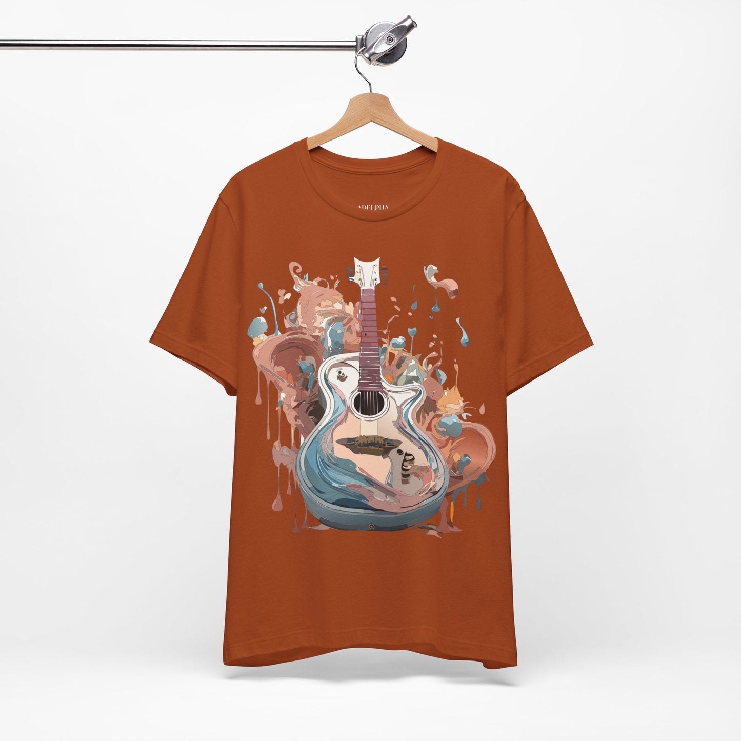 Adelpha Music Graphic Tee for Men and Women Unisex Vintage Inspired Artwork Tee Premium