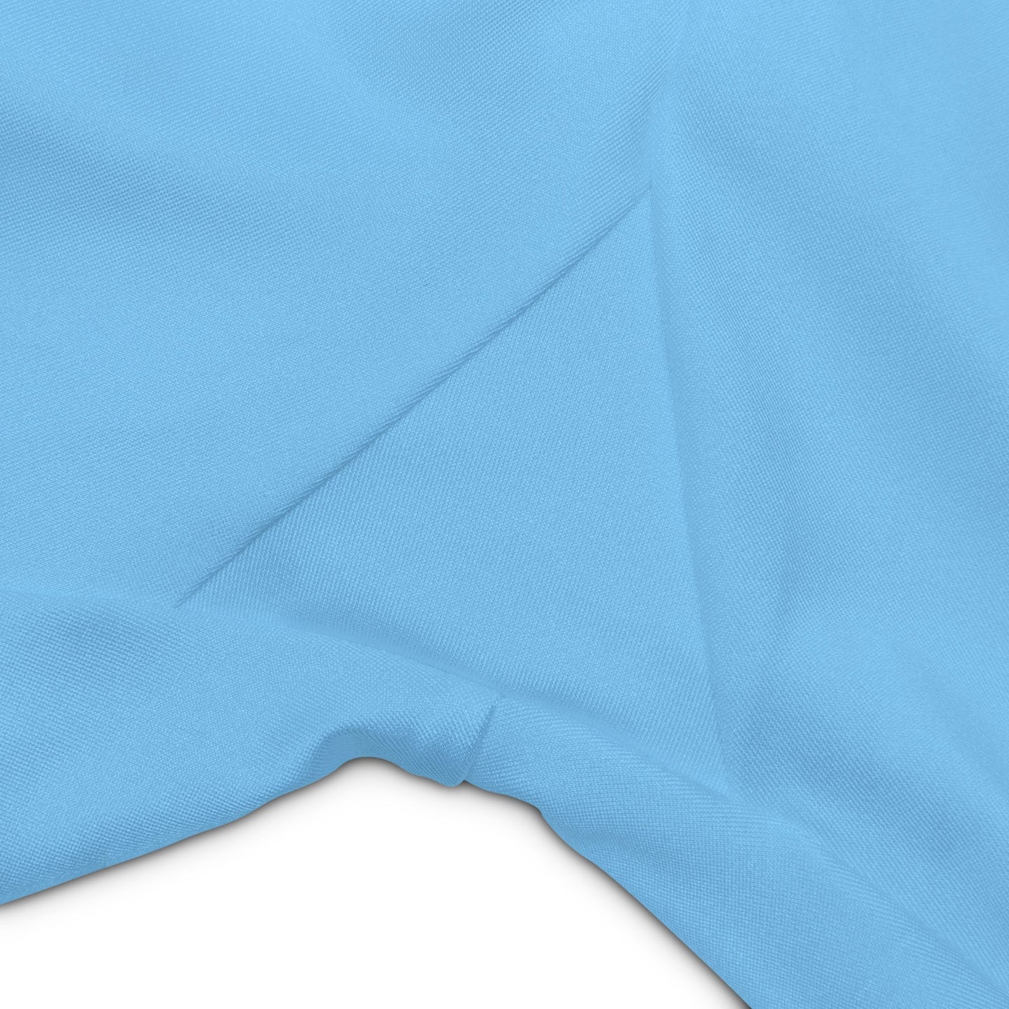 Sky Blue Women's Workout Shorts — Solid High-Waist Biker Shorts for Exercise & Everyday Wear