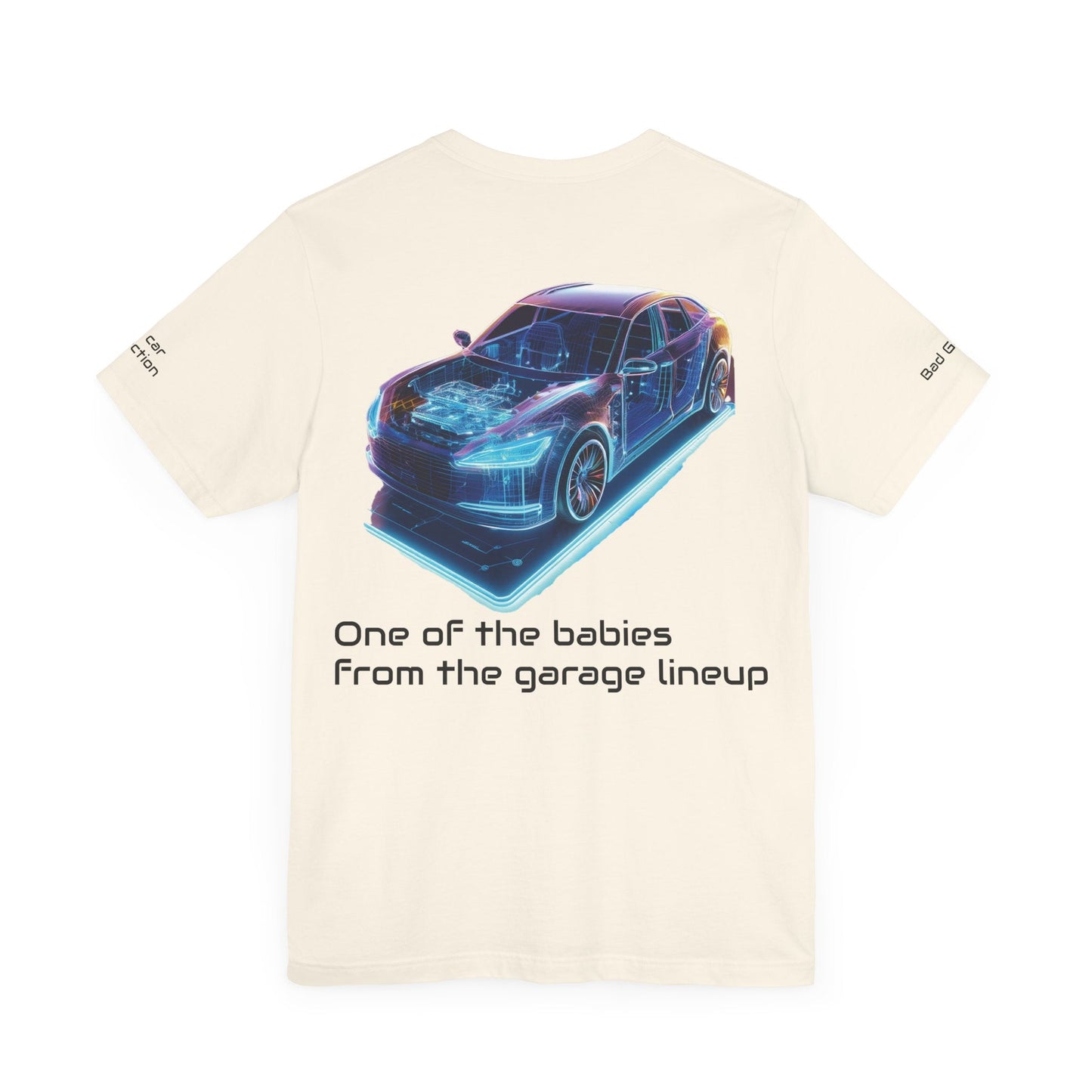 Car Graphic Tee Shirt For Car Lovers Cotton Lightweight Tee Made In Usa Eco Friendly Inks