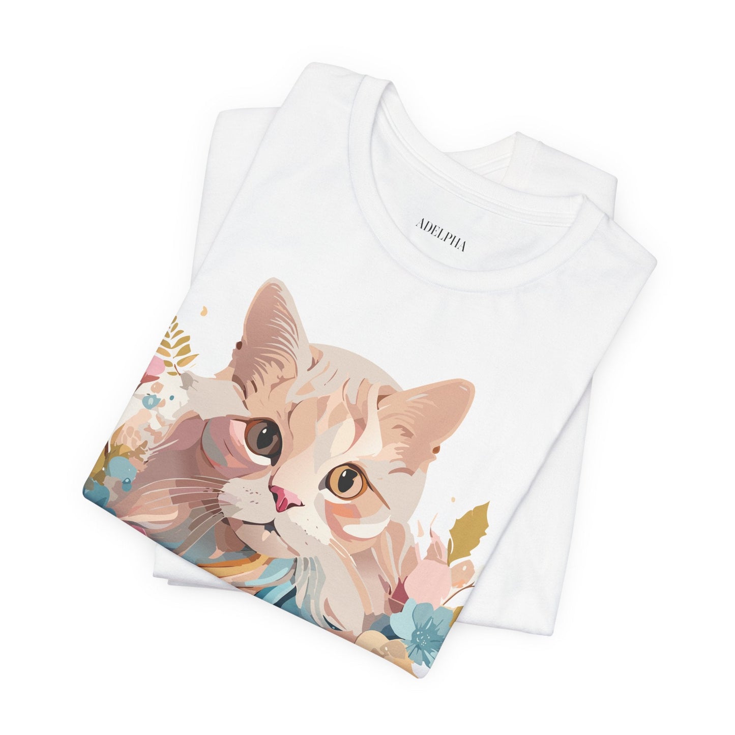 Cat Graphic Tee Unisex Shirt Adelpha Art Vintage Inspired Design