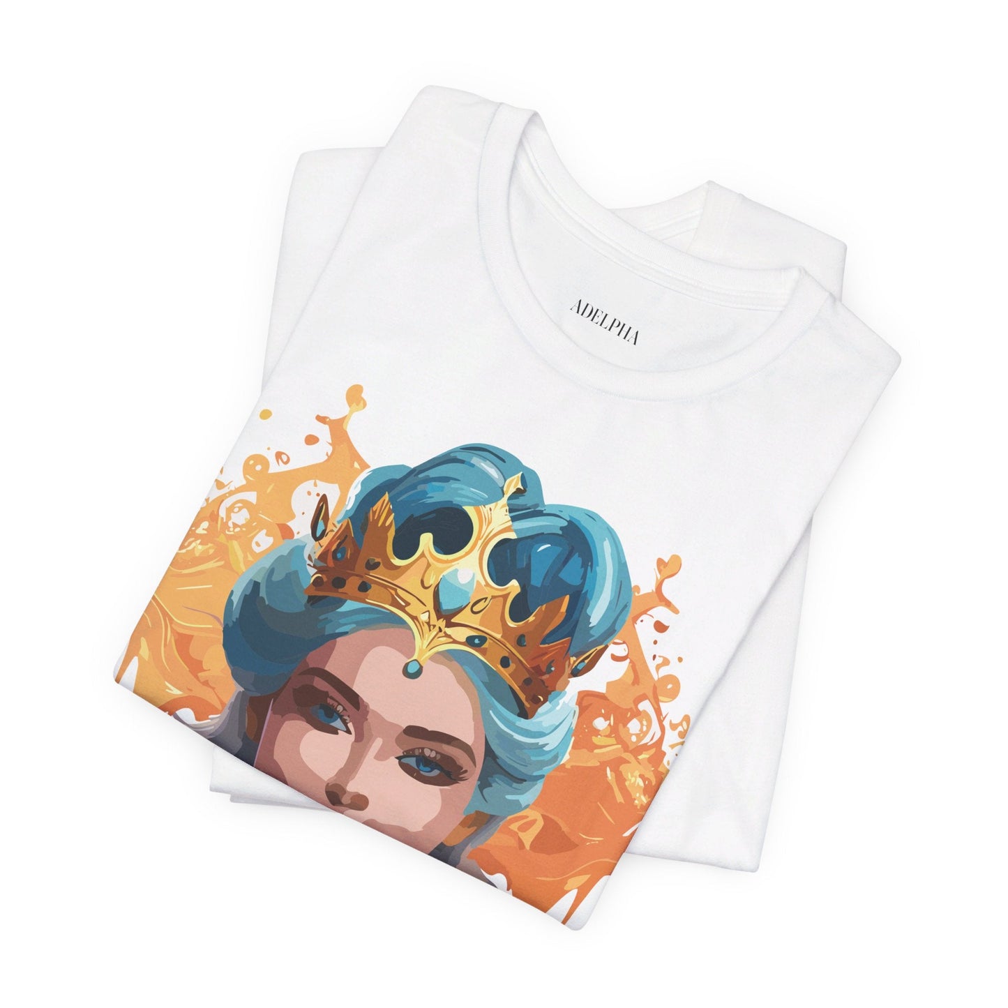 Queen Woman Portrait Graphic Unisex 100 Cotton Vintage Artwork Tee 17