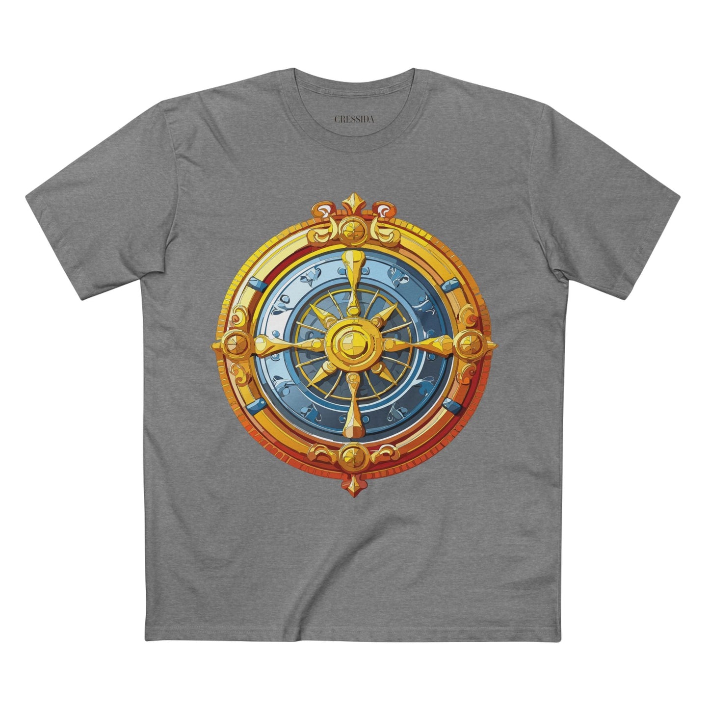 Antique Gold Coin Graphic Design T-Shirt Unisex 100 Cotton With Golden Print Artwork Tee 16