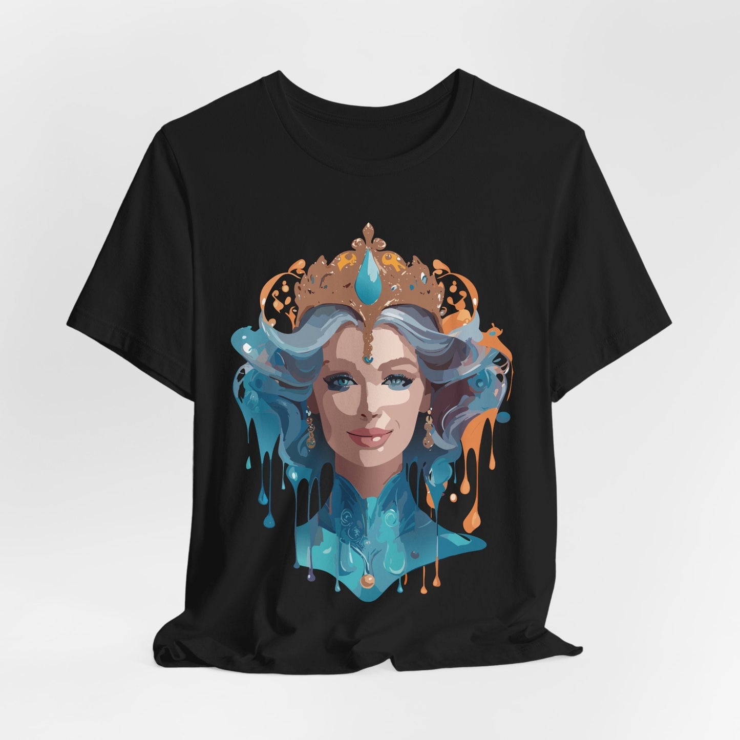Queen Graphic Tee Unisex Adelpha Vintage Artwork Short Sleeve Premium Casual Wear
