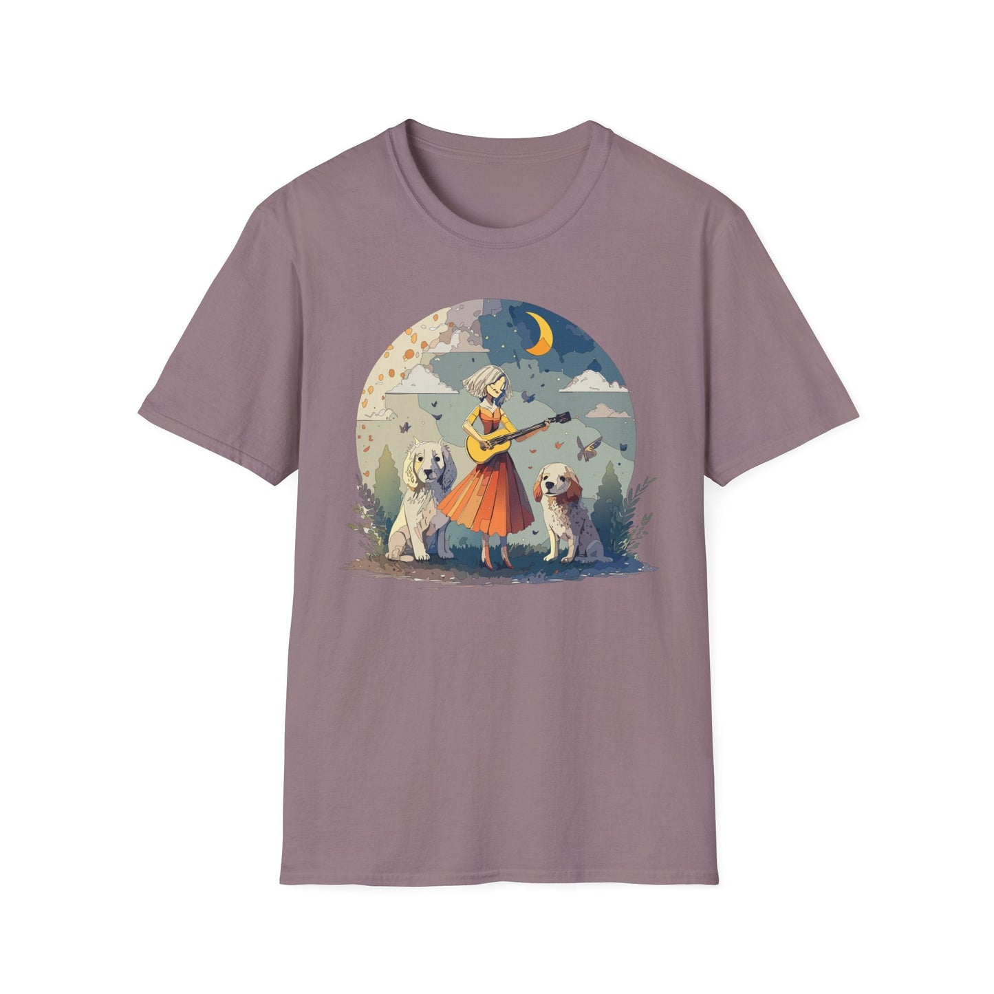 Womens Graphic T Shirts Art Design Tee Softstyle Gildan 64000 100 Percent Cotton