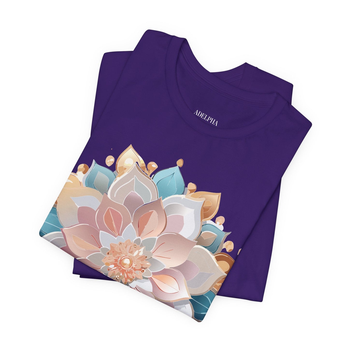 Adelpha Mandala Graphic Tee Unisex Jersey Short Sleeve Vintage Inspired Artwork Edition