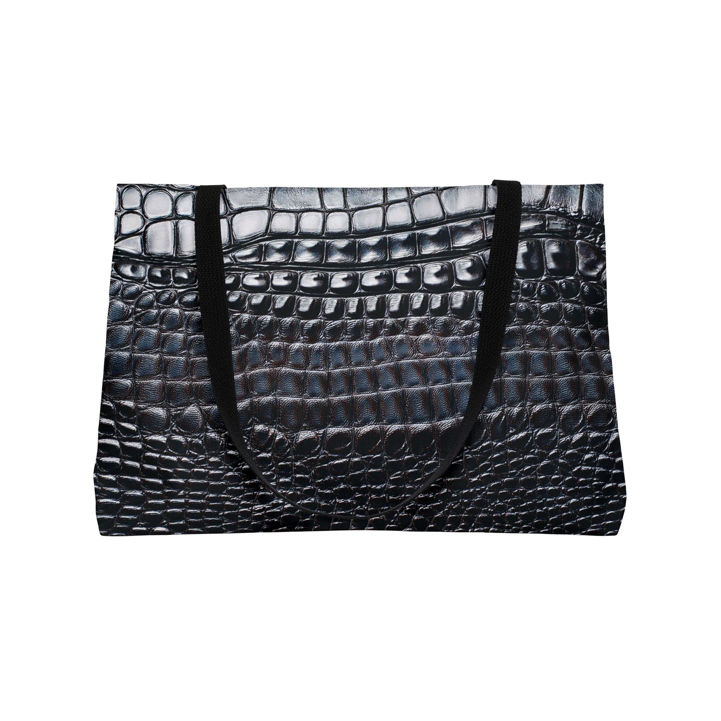 Leather Print Big Bag High-Quality 100% Spun Poly 24x13 Canvas Art Bag L-9