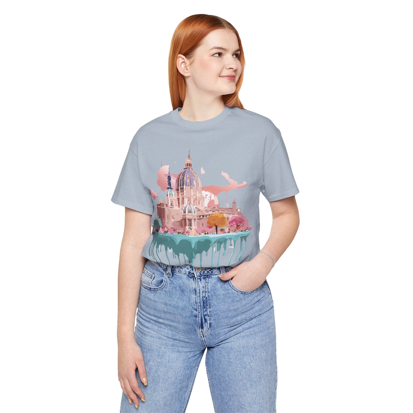 Adelpha Vienna Graphic Tee Unisex Short Sleeve Shirt Vintage Inspired Art Design
