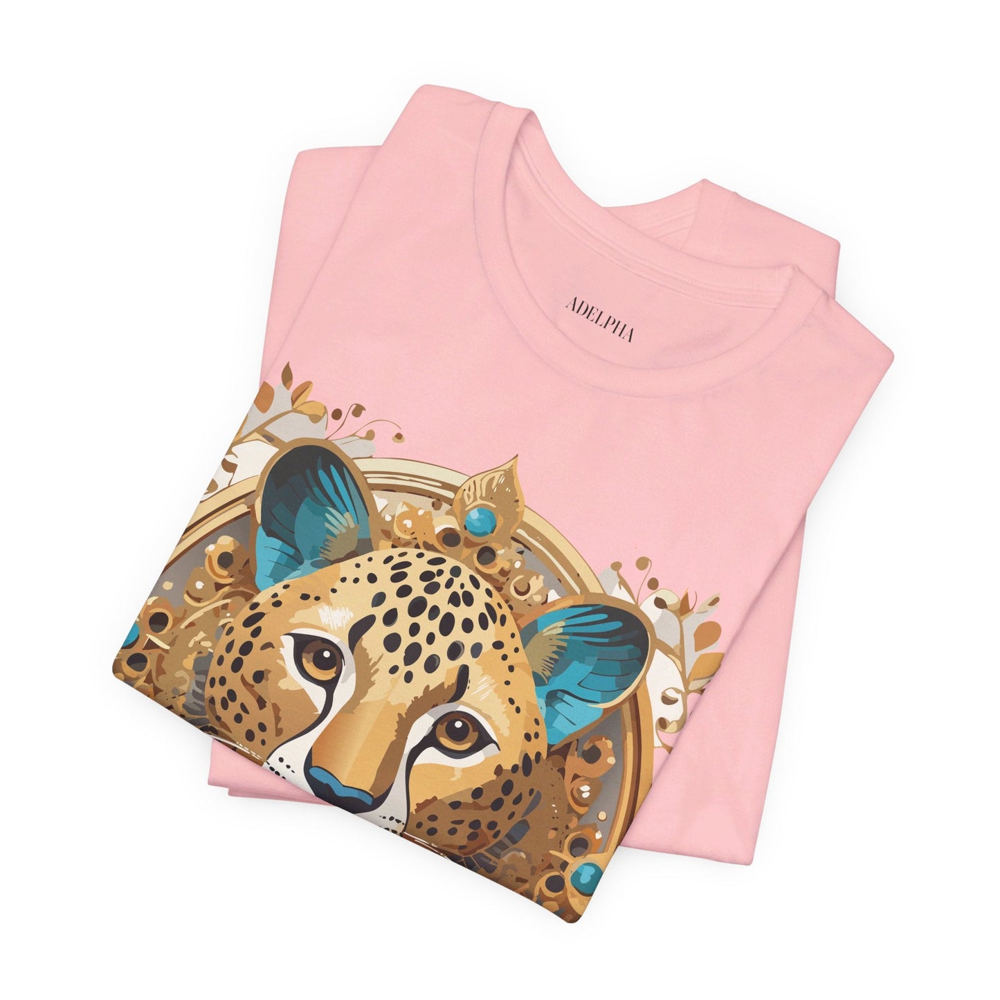 Medallion Shirt Graphic Tee Unisex Short Sleeve Vintage Inspired Artwork By Adelpha