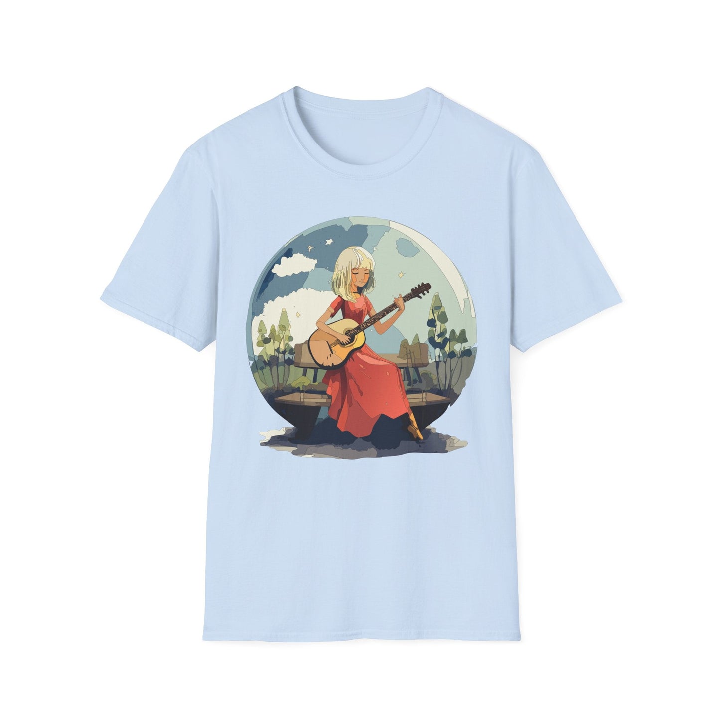 Womens Graphic T Shirts Art Design Shirt Unisex Softstyle Cotton Tee Quality Comfort Everyday Style