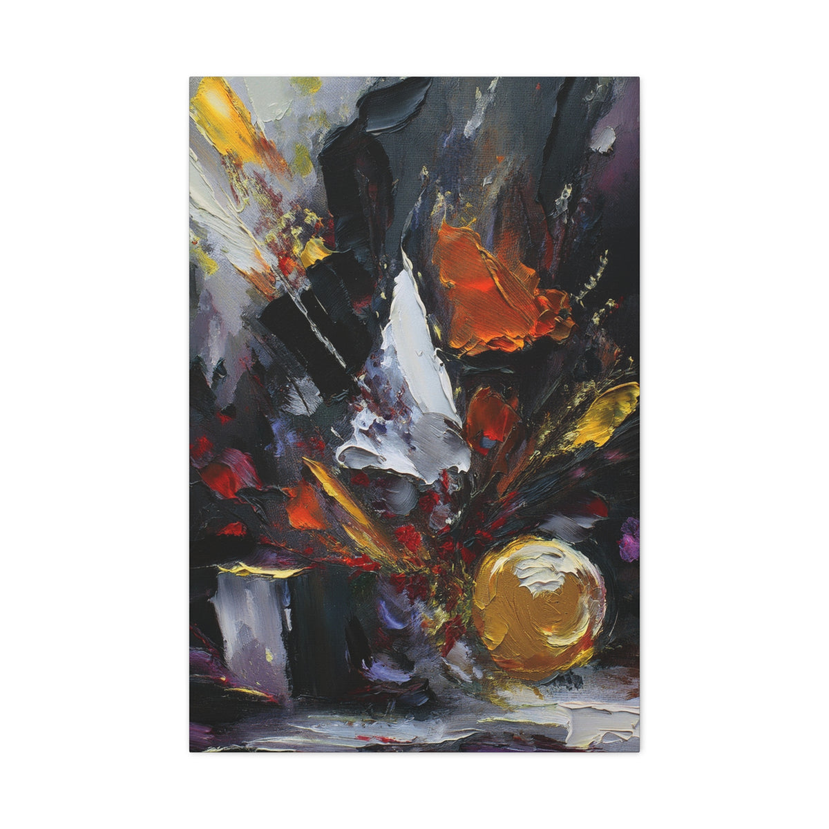 Abstract Oil Painting Print Canvas 20x24,20x30,24x30 24x32,24x36,30x40 32x48,36x48,40x60 Pine-Wood Inner Frame ABS-74
