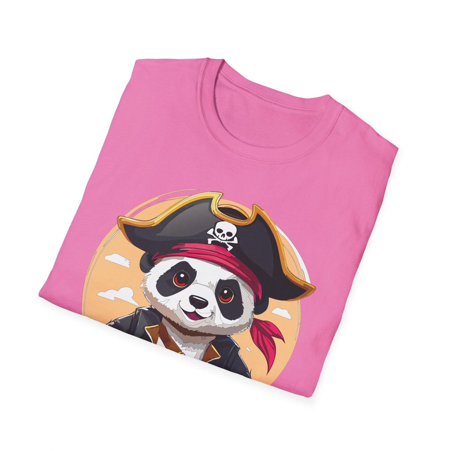Panda Shirt Unisex T Shirt With Panda Animal Tee Animals Gildan Softstyle 64000 Cotton