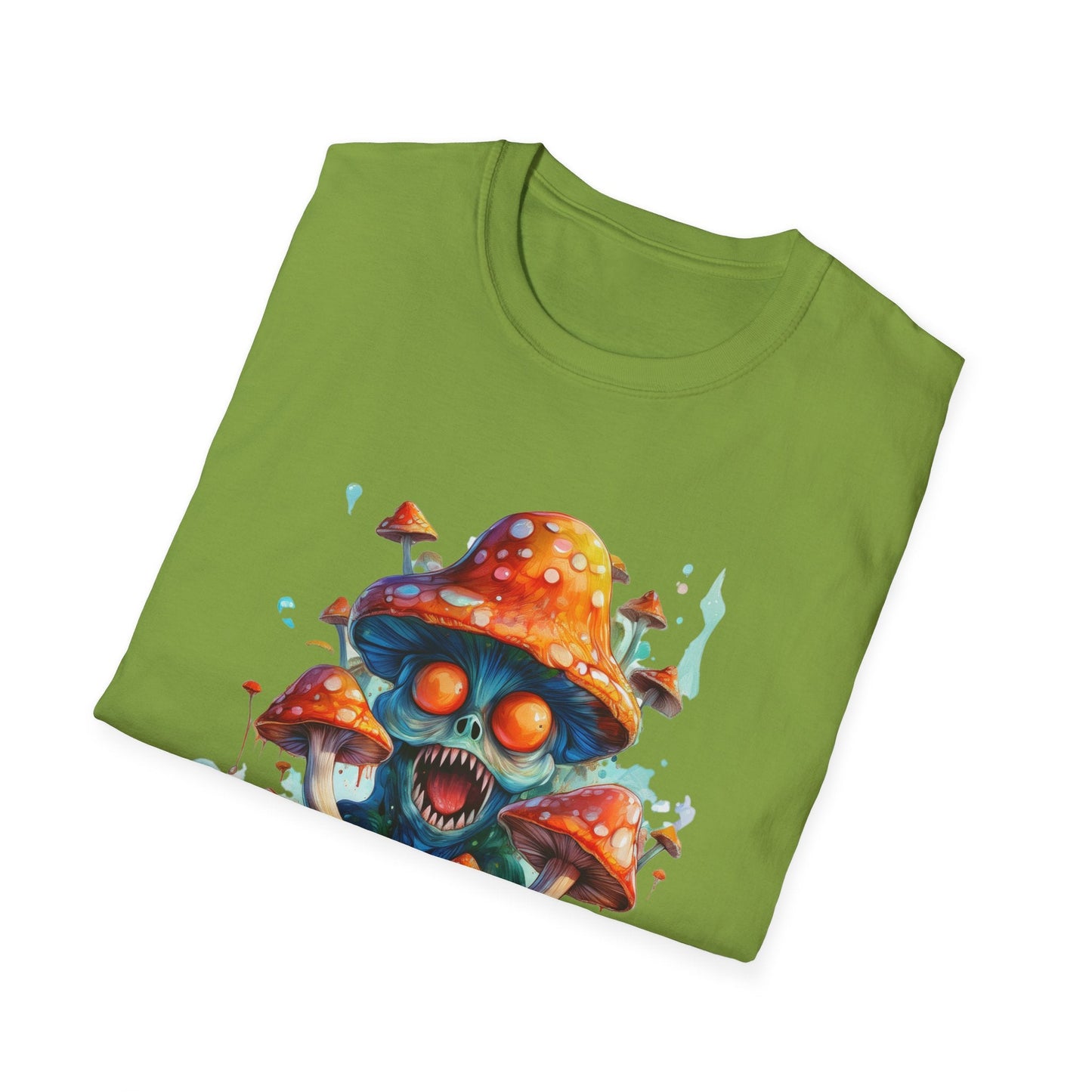Mashroom Tee Shirt Unisex Softstyle 64000 Graphic Tee Funny Mashroom Design Gift