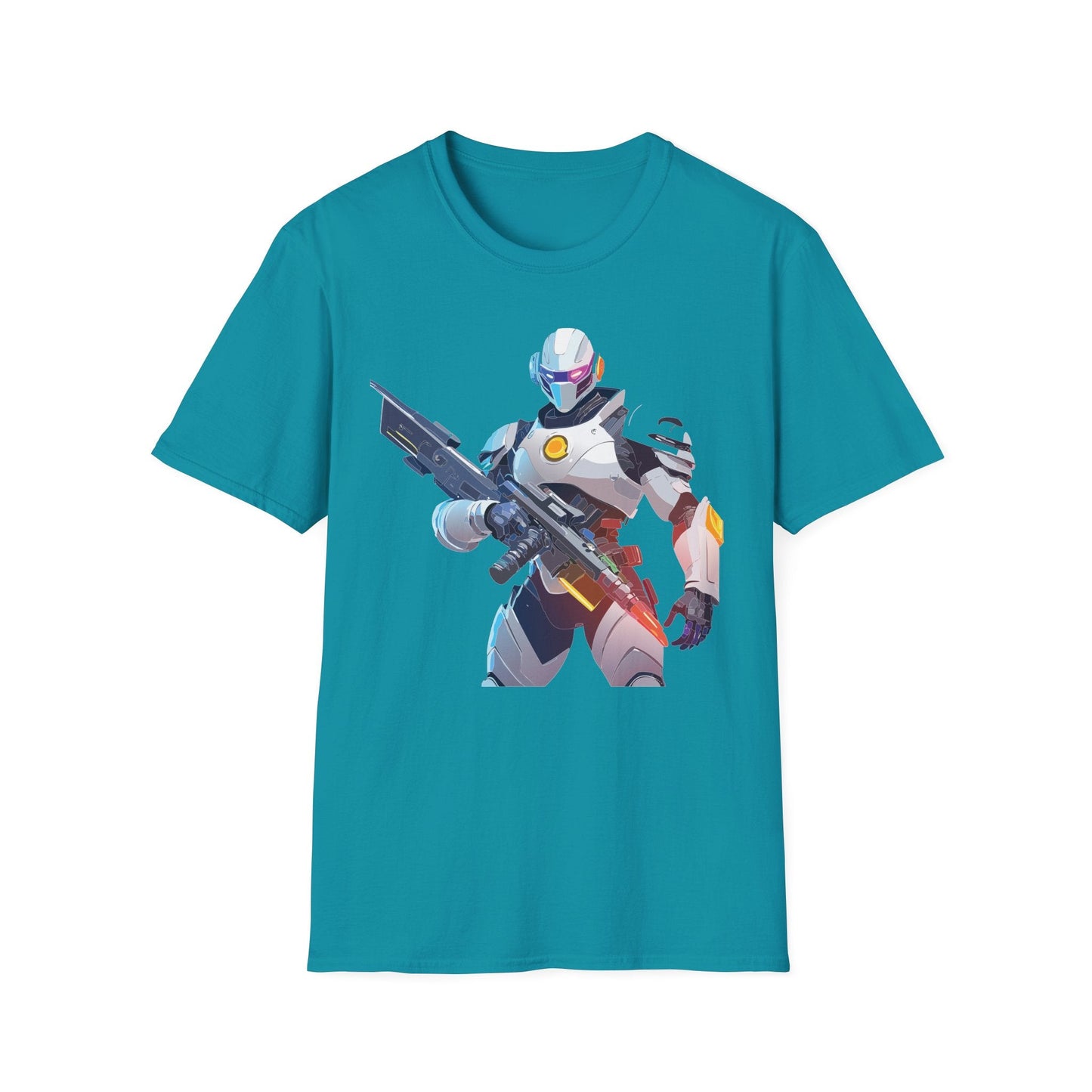 Unisex Robocop T Shirt Graphic With Classic Robocop Design Softstyle 100 Cotton Tee