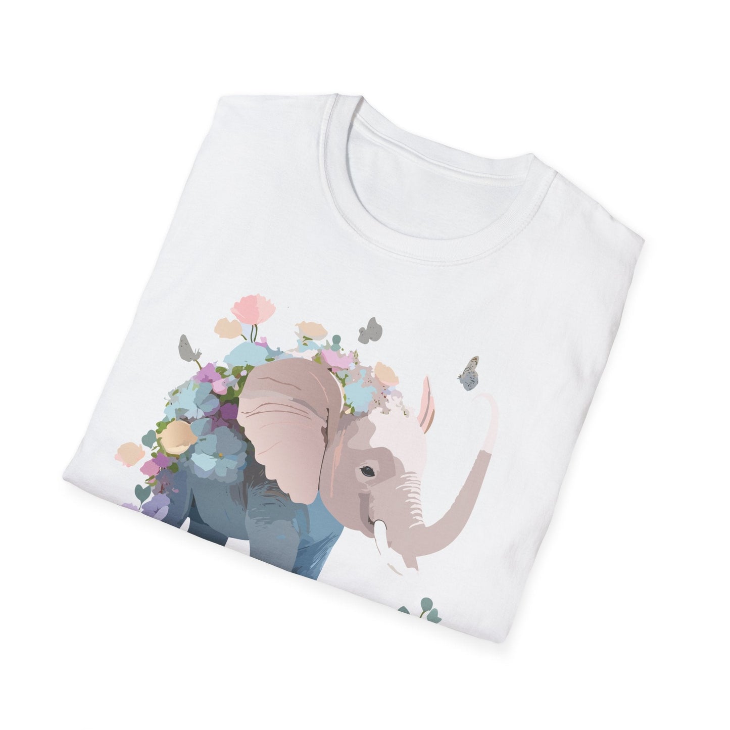 Elephant T Shirt Unisex Softstyle 64000 Elephant Tee Premium Comfort Everyday Wear