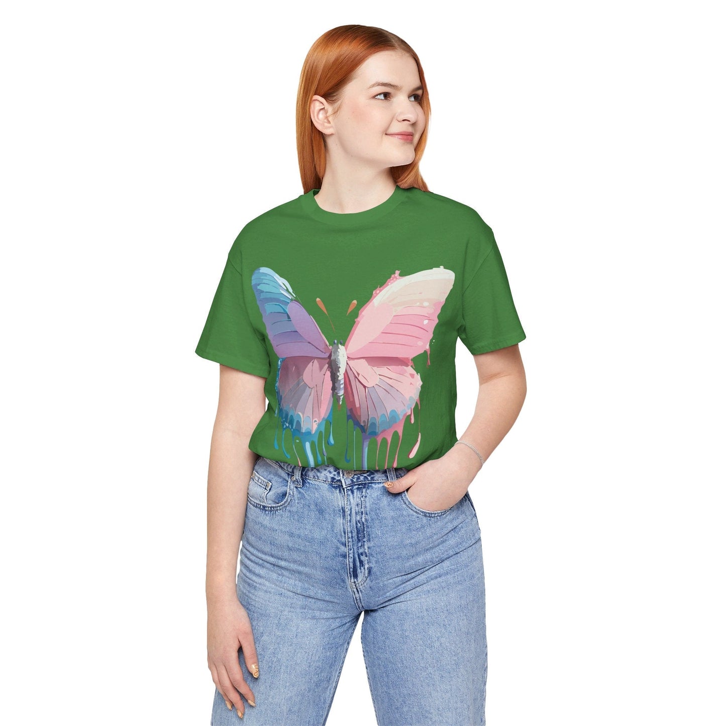 Adelpha Butterfly Graphic Tee Unisex Short Sleeve Art Design Shirt