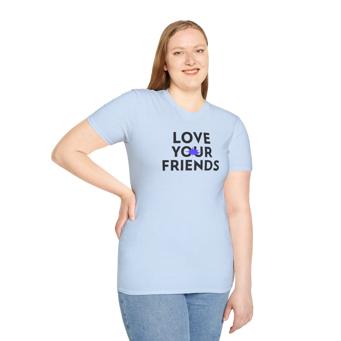 Positive Slogan T Shirts Unisex Gildan Softstyle 64000 Ring Spun Cotton Tee With Positive Quotes
