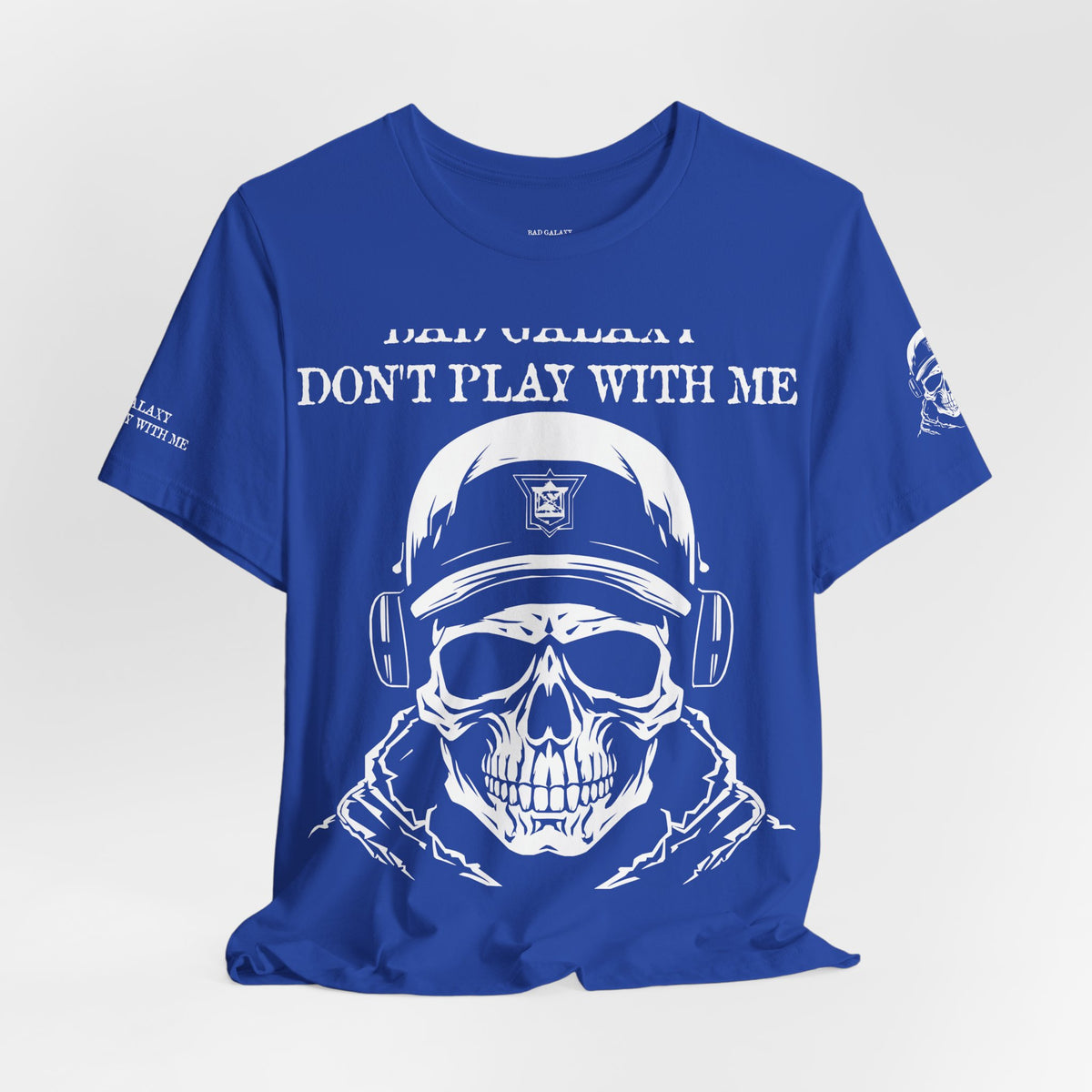 Skull Rock Graphic Unisex Cotton Bella+Canvas Tee with Art Design b44