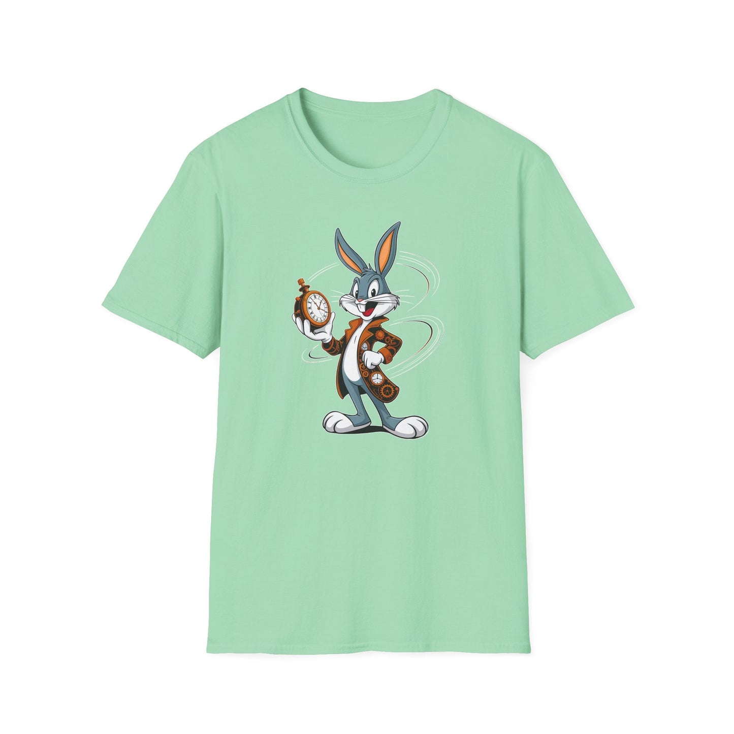 Bugs Bunny T Shirt Unisex Gildan Softstyle Graphic Cartoon Tee For Fans Of Looney Tunes