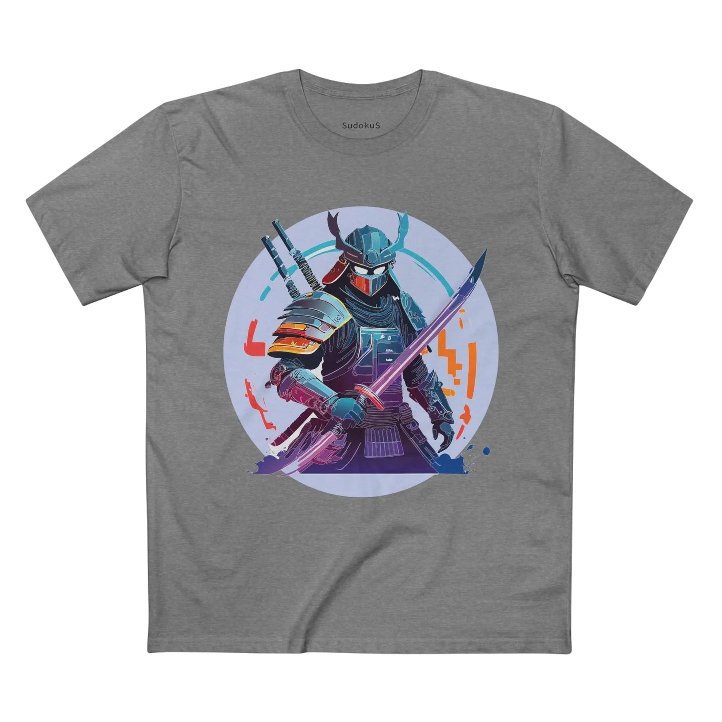 Samurai Graphic Unisex 100 Cotton Staple Tee 5