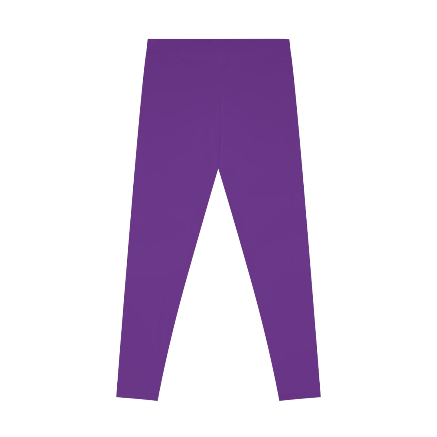 Magenta Pink Solid Color Leggings, All-Over Print Stretchy Poly-Elastane No Side Seams, Mid-Rise Waistband Pink Leggings