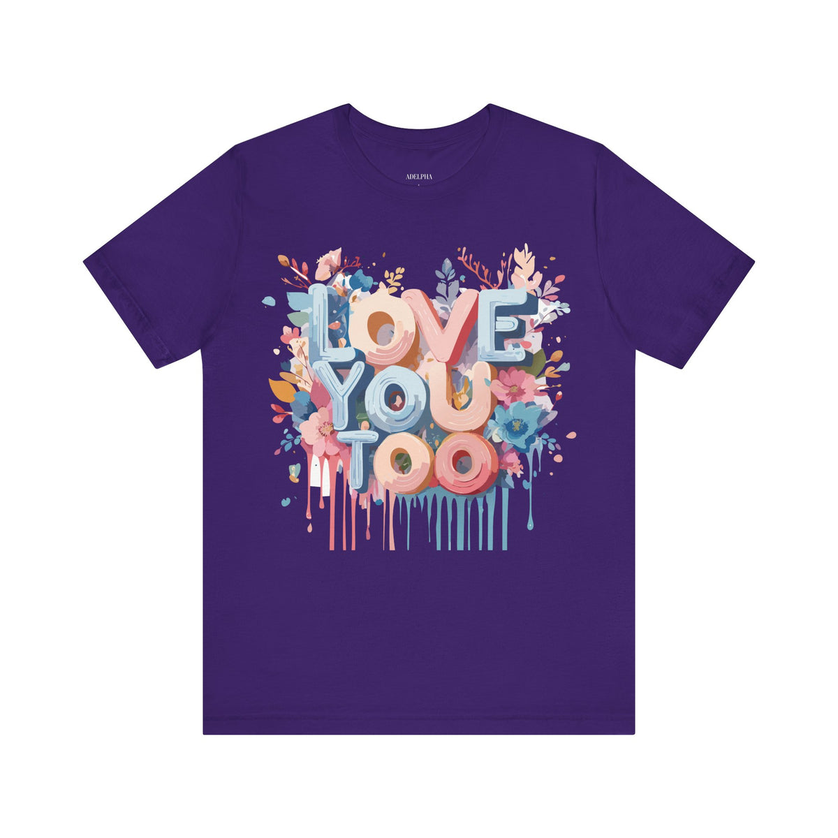 Valentine's Day  Graphic Unisex Cotton Bella+Canvas Tee with Art Design n203
