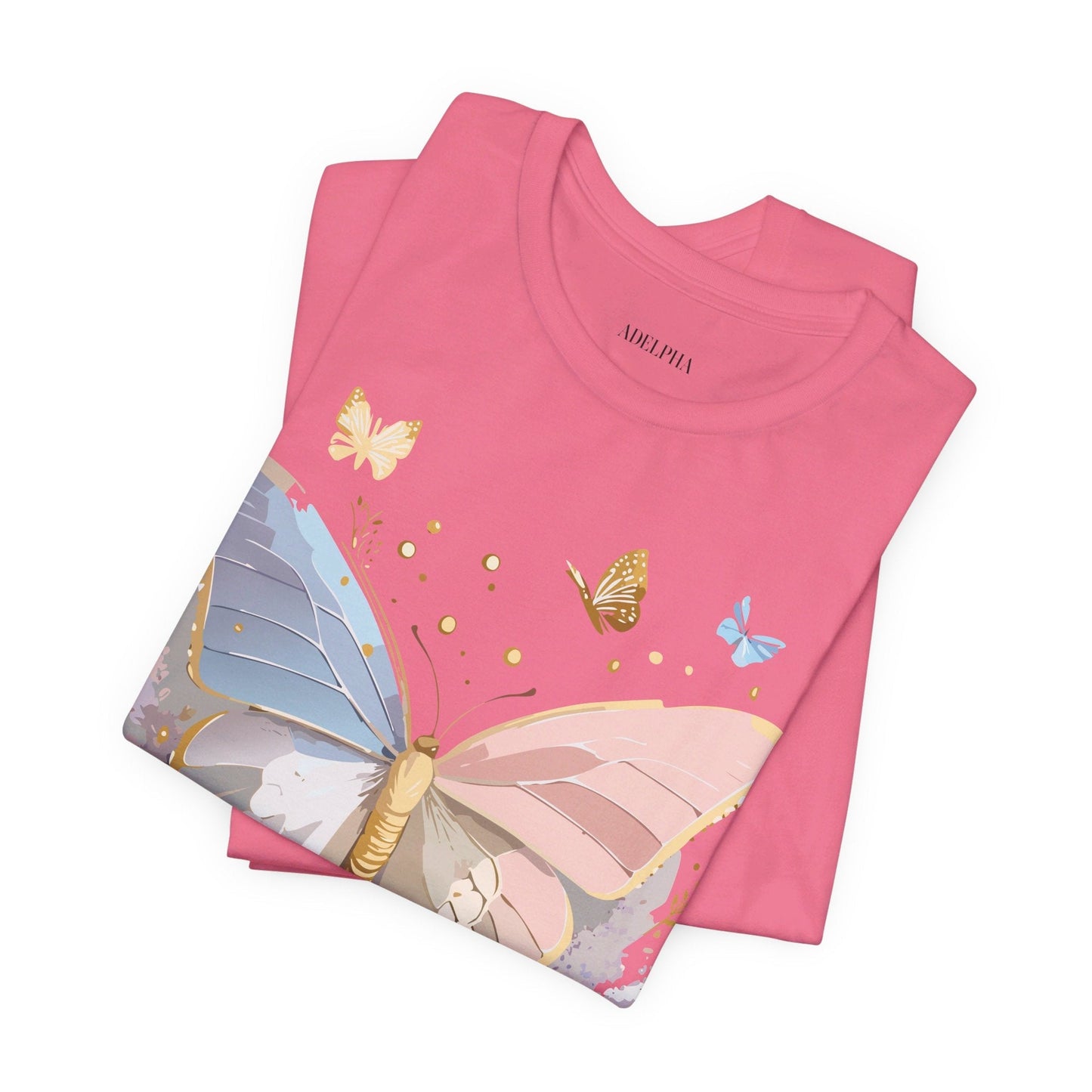 Butterfly Graphic Tee Adelpha Unisex Short Sleeve Shirt Vintage Inspired Art