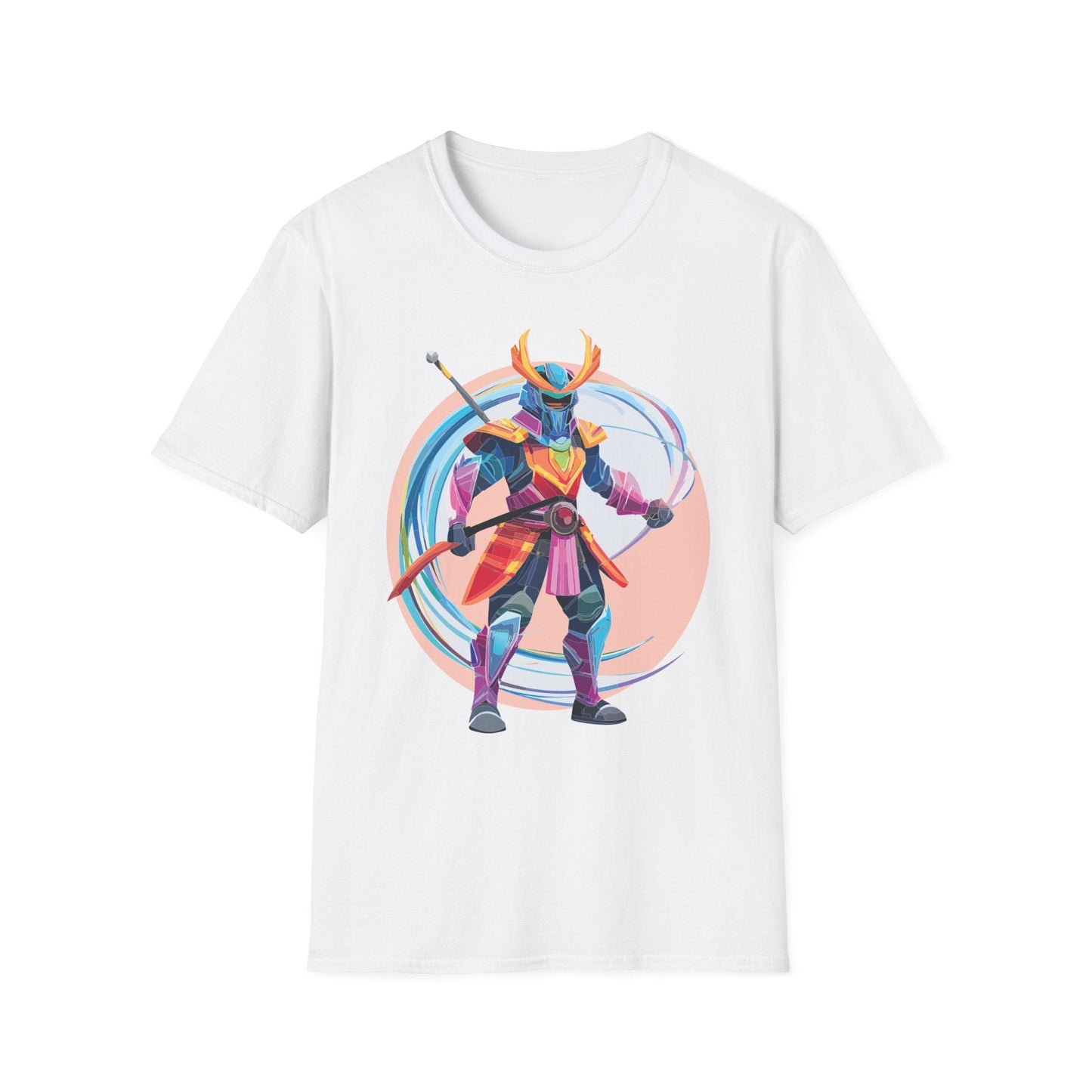 Samurai Shirt Unisex Softstyle T Shirt Gildan 64000 Ring Spun Cotton Tee For Everyday Comfort