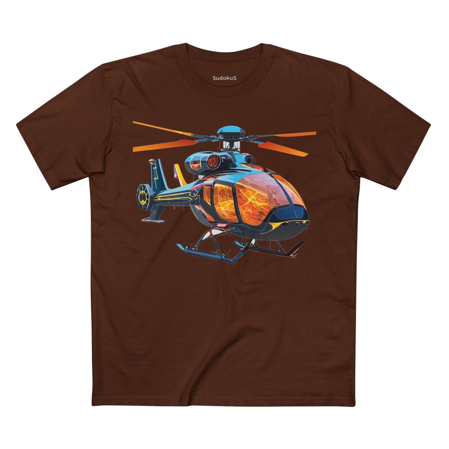 Chopper Graphic Unisex 100 Cotton Staple Tee 5