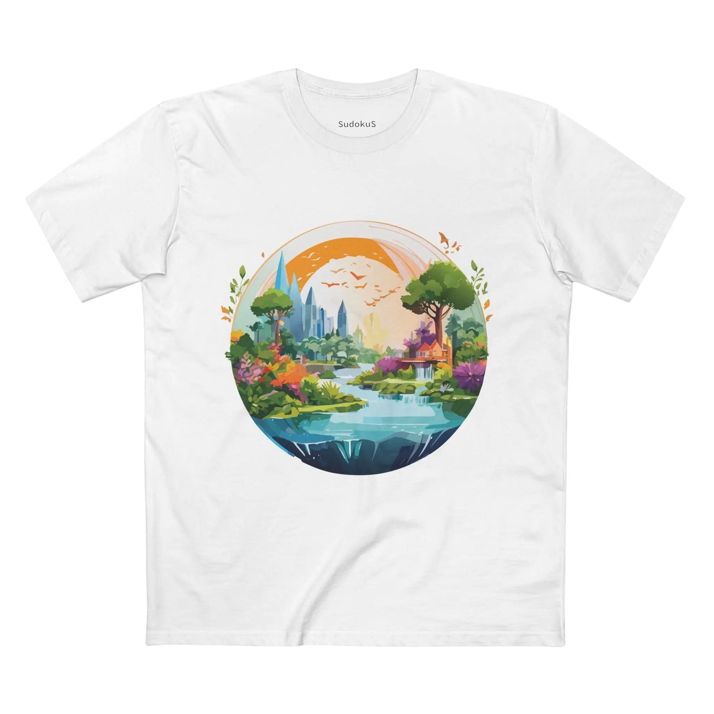 Fantasy Graphic Unisex 100 Cotton Staple Tee 15