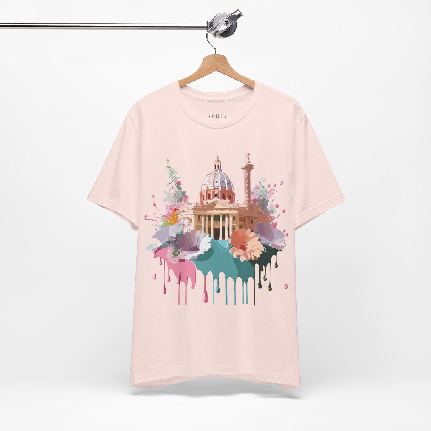 Unisex Rome Graphic Tee Tourist Shirt Adelpha Vintage Artwork Premium Comfort Everyday Wear