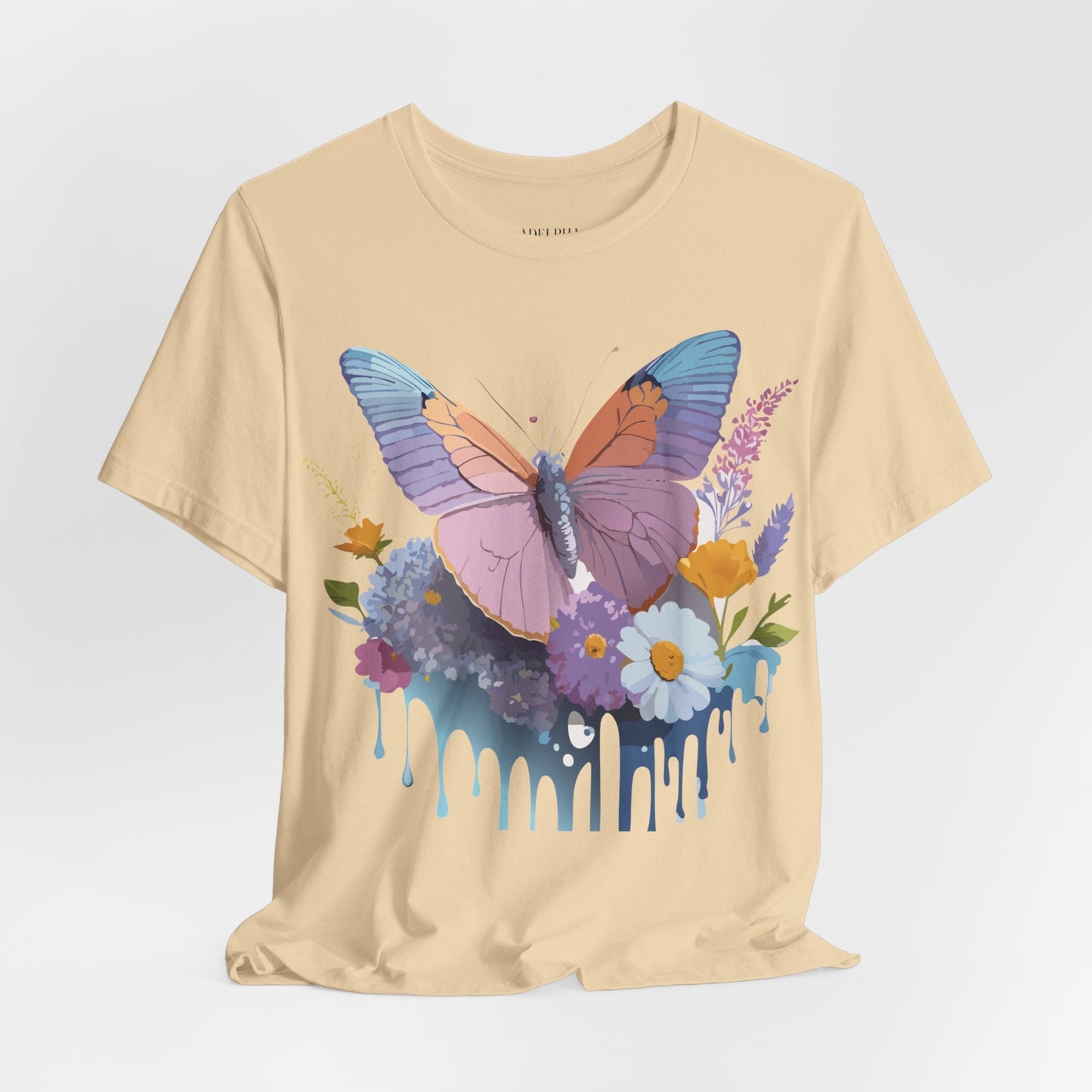 Butterfly Graphic Tee Unisex Vintage Inspired Artwork Adelpha