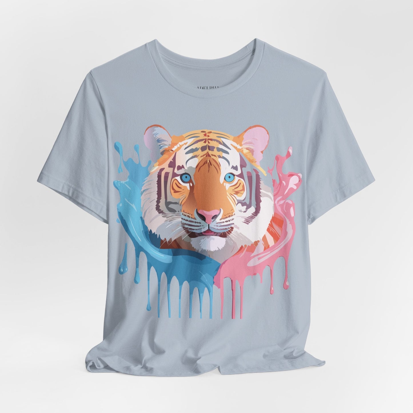 Tiger Graphic T Shirt Unisex Short Sleeve Tee By Adelpha Artwork Vintage Inspired