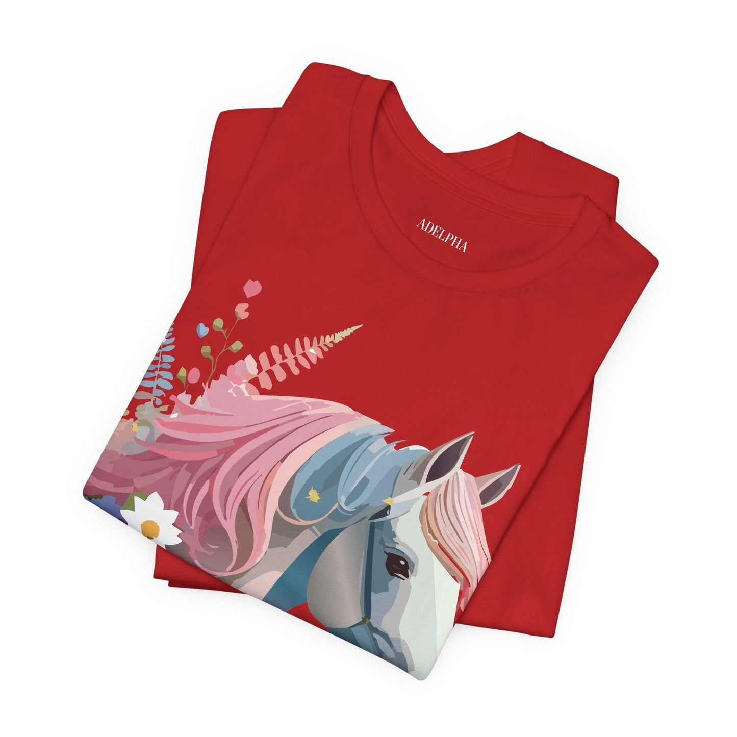 Horse Graphic Unisex 100 Cotton Vintage Animal Art T-Shirt 3