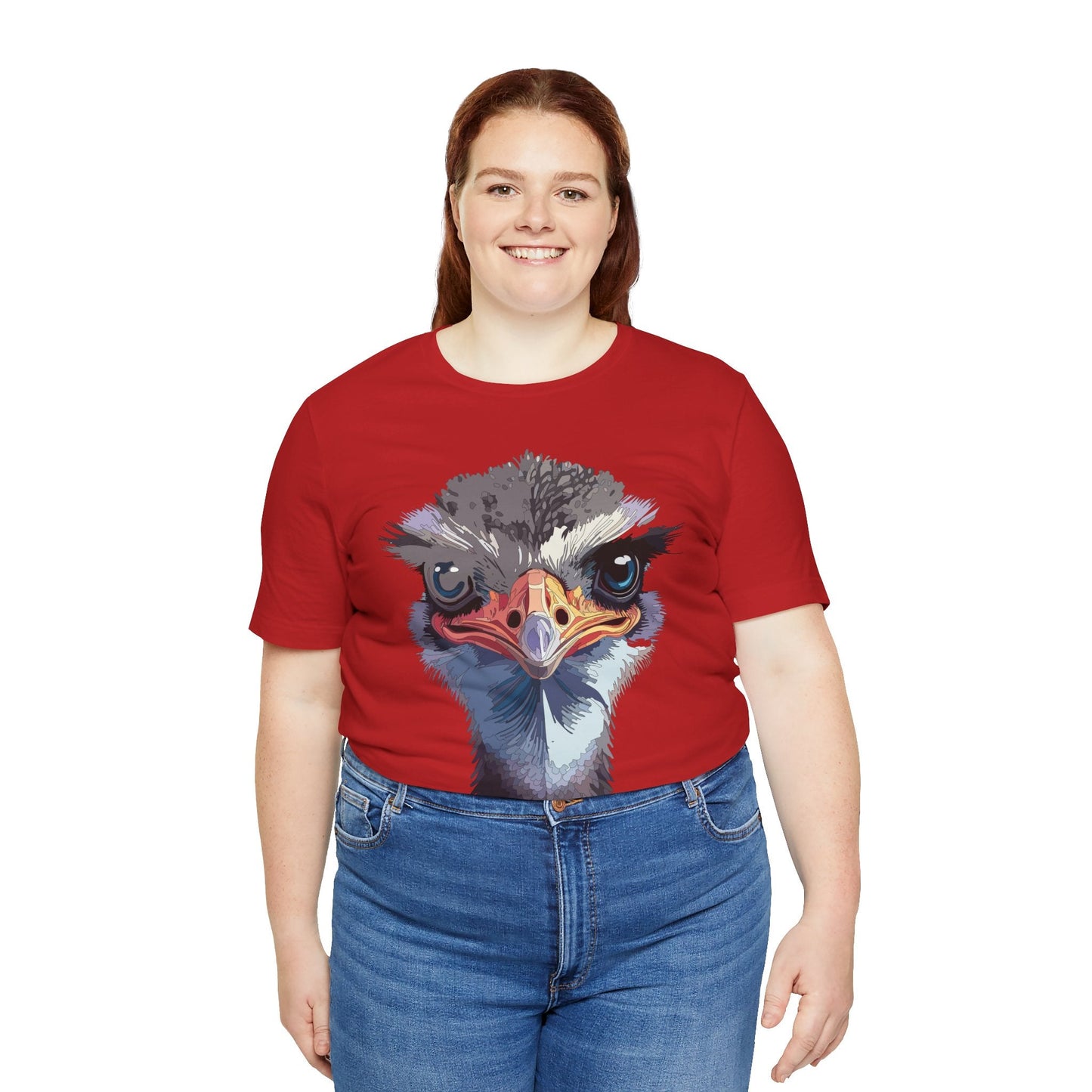 Unisex Animal Tee Shirt With Art Design Wild Animals Shirt Gildan Softstyle 64000